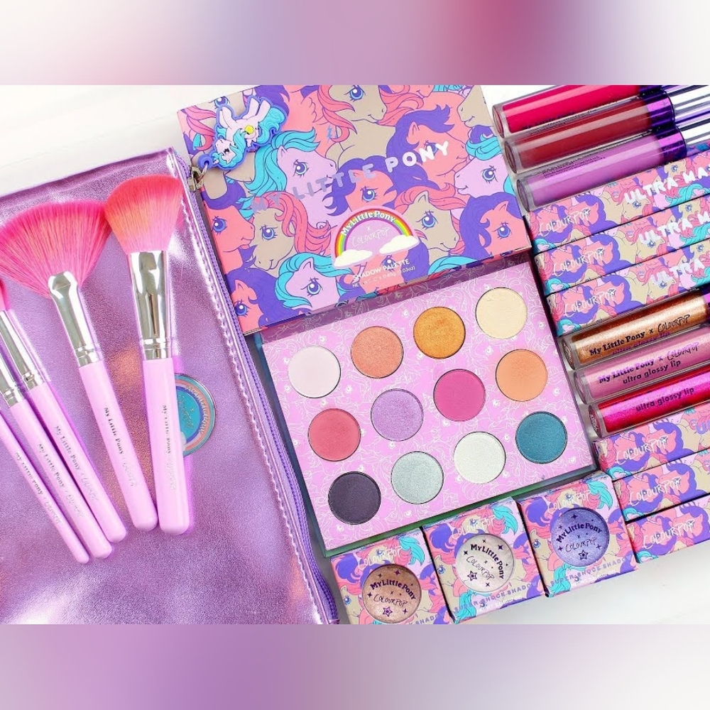 5 piece Colourpop X My Little Pony Colab